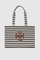 Bolso Lara de Anine Bing rayas